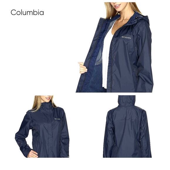 NWT Columbia Arcadia II Rain Jacket - Large - Picture 3 of 14